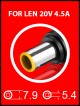 AC ADAPTER FOR LENOVO  LAPTOP 20V 4.5A QTECH NPQ-100